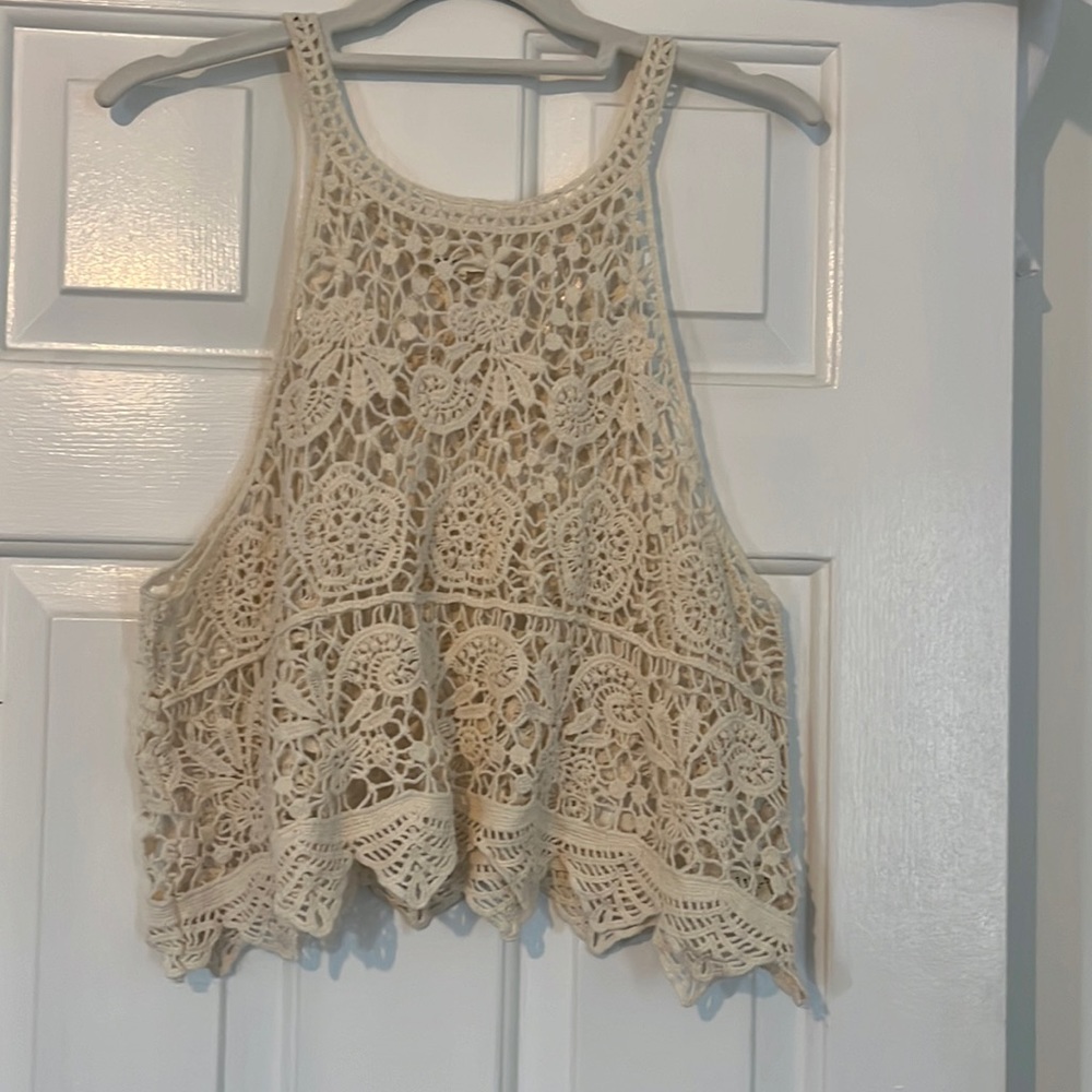 Crochet tank top